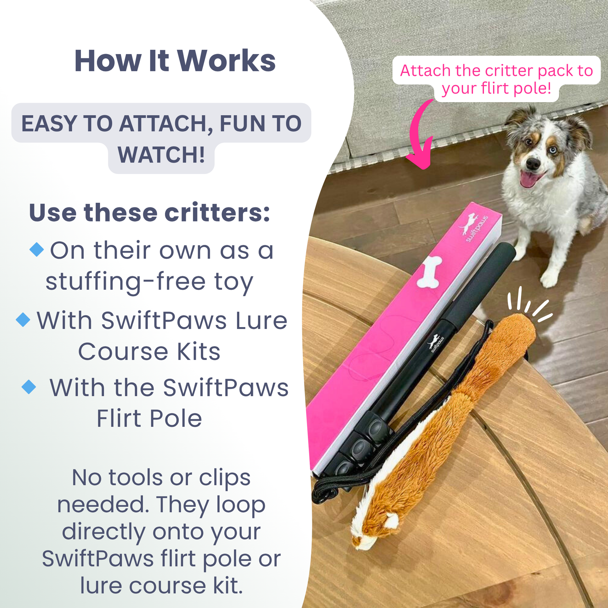 Critter Pack Accessories SwiftPaws