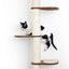 The Crow's Nest - A Wall Cat Scratcher with Hammock Cat Condo Catastrophic Creations