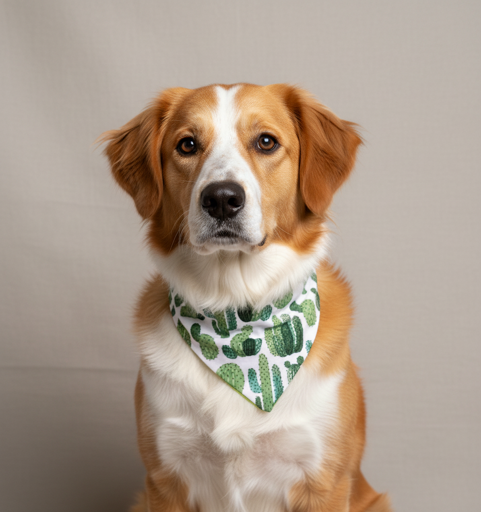 Cactus Dog Bandana Dog Bandana Happy Tails Outfitters