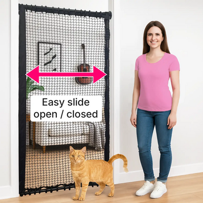 72" Extra-Tall Cat Gate Meow Safe