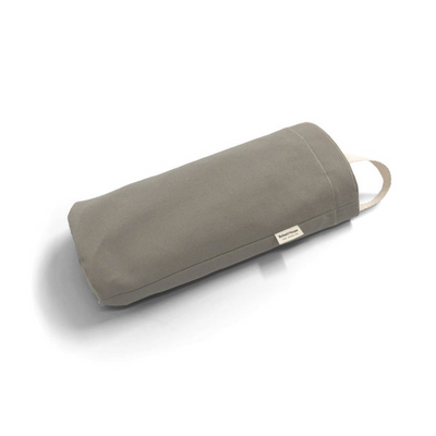 Boba & Vespa Cat Litter Bag Holder in Natural Cotton Canvas Desert Grey The Kind Pet