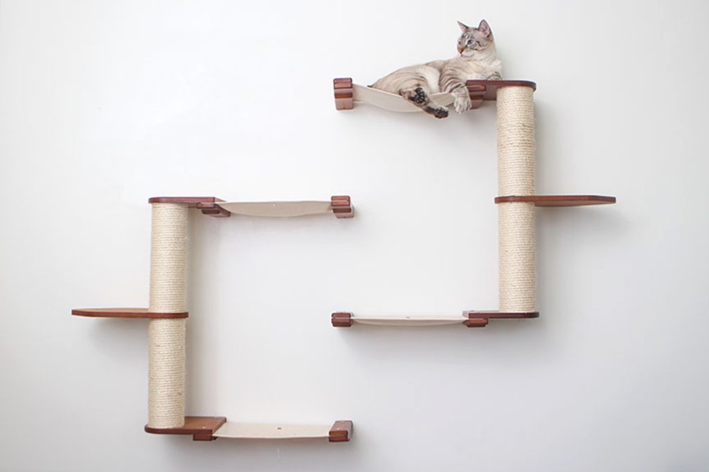 The Catacombs - Cat Tree Scratching Post System Cat Condo Catastrophic Creations