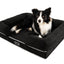 PupLounge™ Memory Foam Dog Bed Cover - Charcoal Grey (Bed Not Included) - Small Dog Bed Cover Paw.com