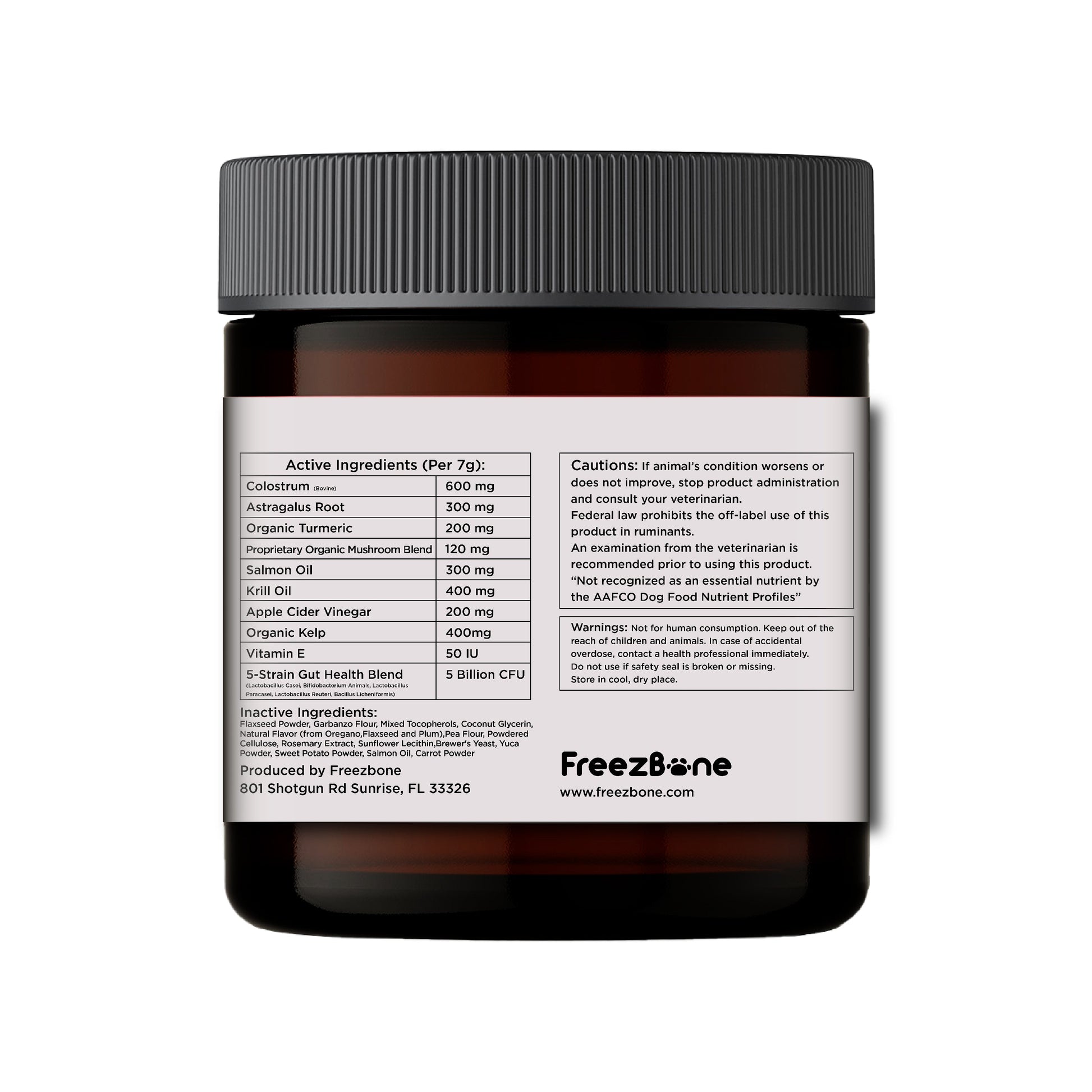 Allergy & Immune Chews (90 Chews) Freezbone