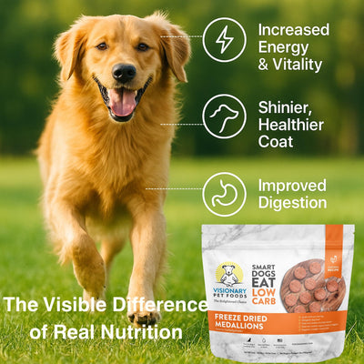 Freeze Dried Food| - Chicken Recipe | 25oz Bag Dog Food Visionary Pet Foods