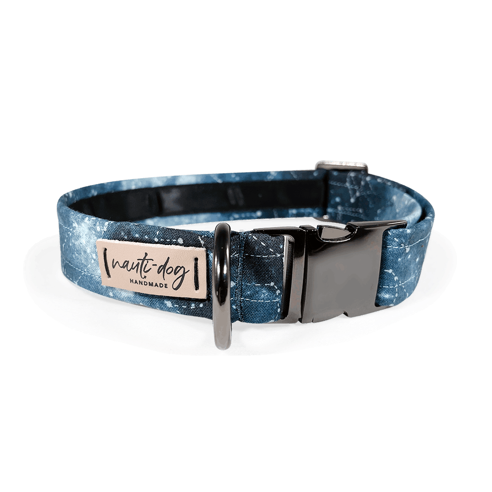 Constellation Astrological Star Chart Buckle & Martingale Dog Collar Martingale Dog Collar Nauti-dog Handmade