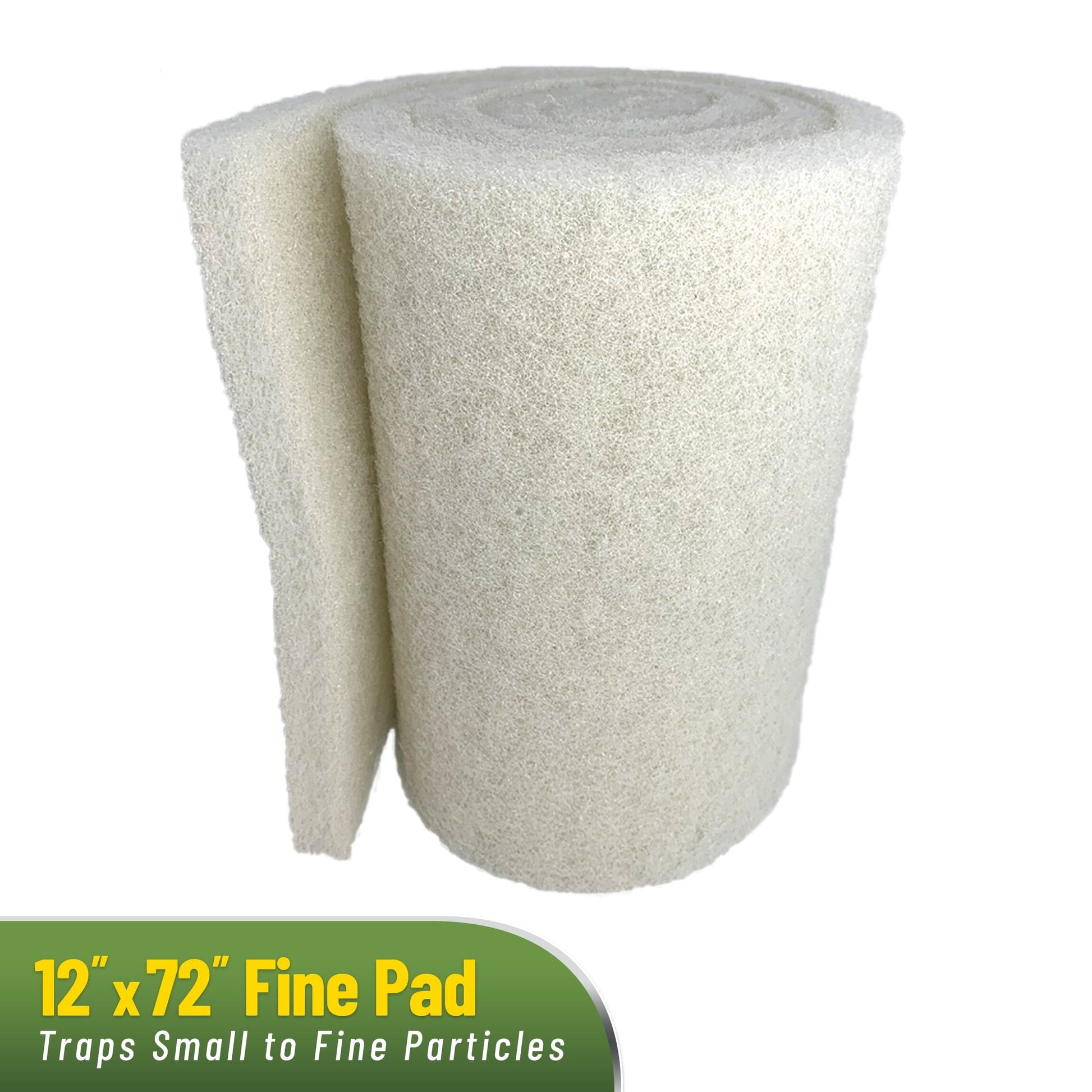 Pond Bundle - Cream Pond Filter Pad 12" x 36" + White Pond Filter Pad 12" x 72" Bundles Aquatic Experts