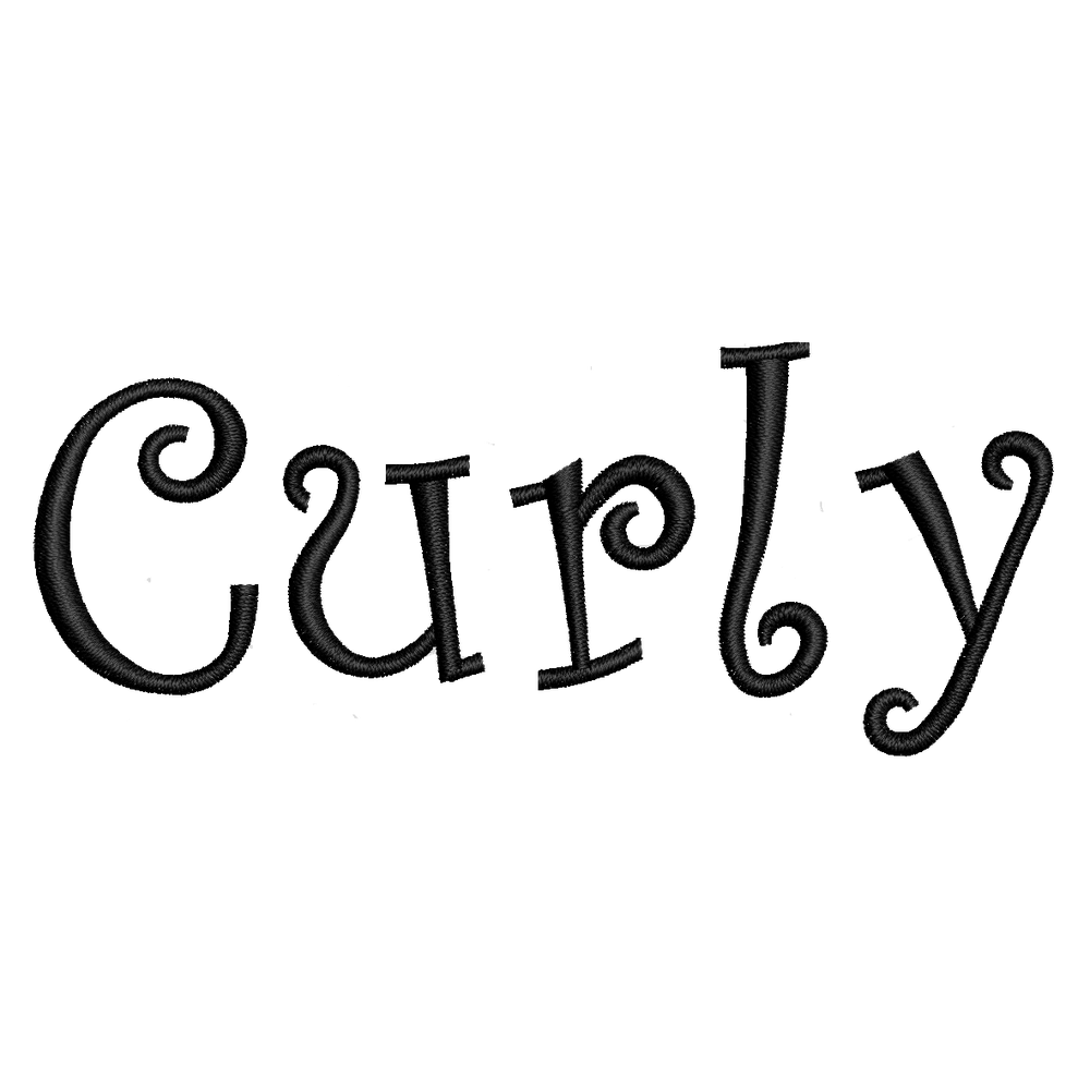 Embroidery Personalization Service Black Curly Service Dogline