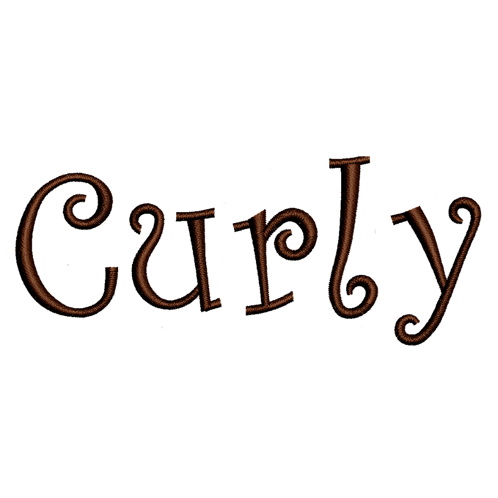 Embroidery Personalization Service Brown Curly Service Dogline