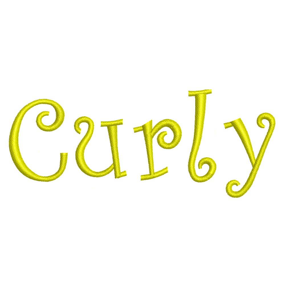 Embroidery Personalization Service Yellow Curly Service Dogline