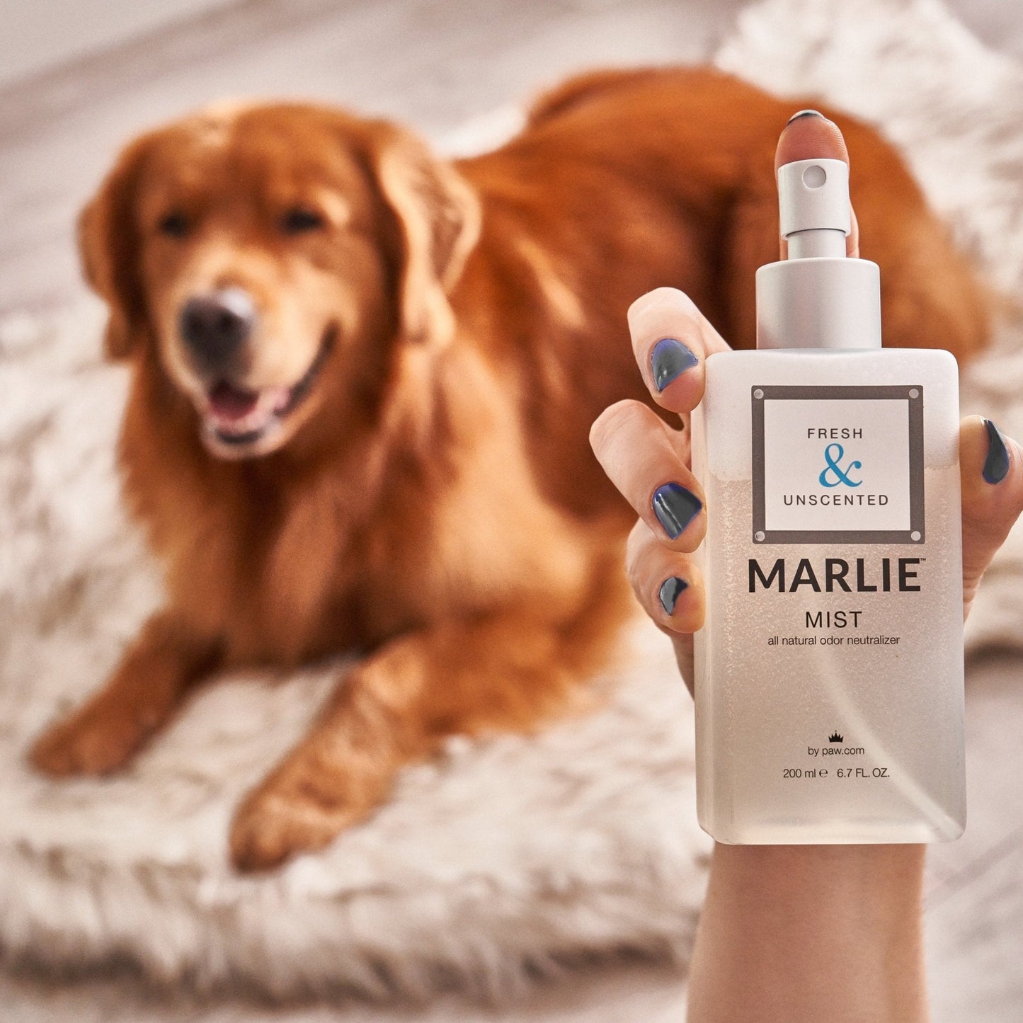 Marlie Mist Pet Odor Eliminator Spray with Essential Oils Pet Fragrances & Deodorizing Sprays Paw.com