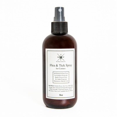 Flea & Tick Spray for Dogs 8oz The Hoof & Paw Co.