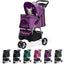Casual Pet Stroller with a Removable Cup Holder Pet Carriers Dogline