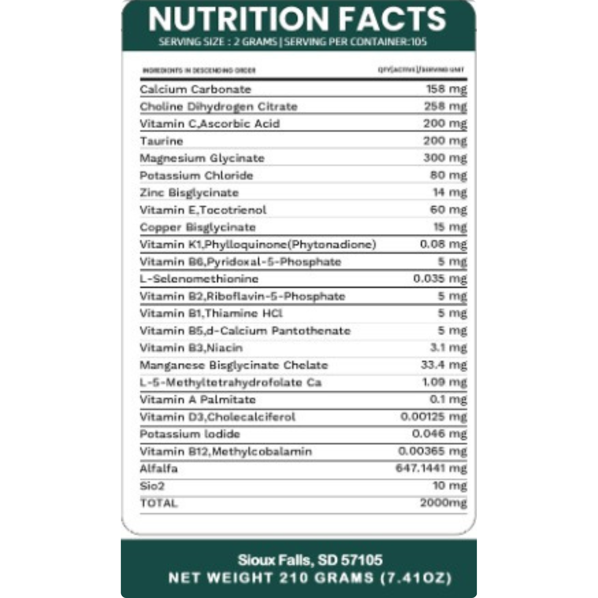 Pet's Daily Wellness Formula - For Pets With Pork/Beef Allergy Vitamins & Supplements Dr. Ruth Roberts