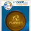 DeepSee Viewer Black 4" - Orange Filter Aquarium Viewer Flipper Aquarium Products