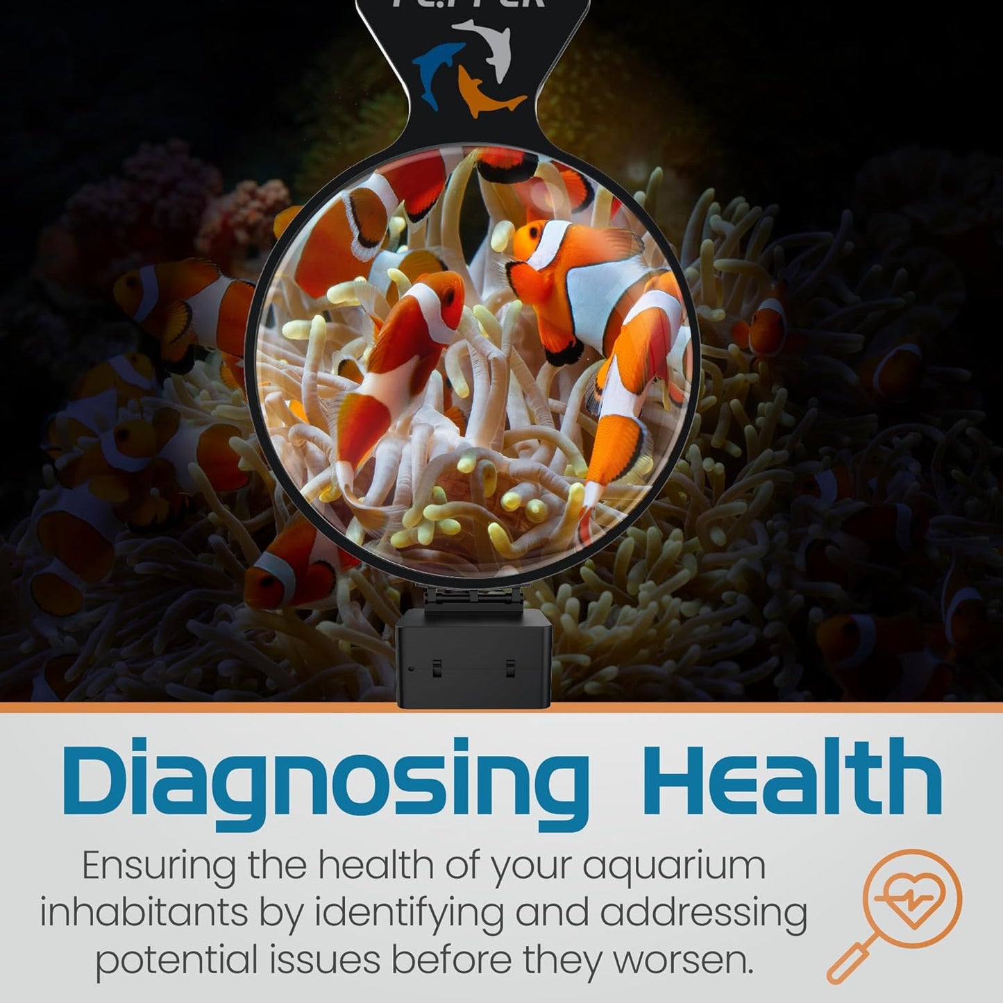 DeepSee Viewer LED Spotlight Aquarium Viewer Flipper Aquarium Products