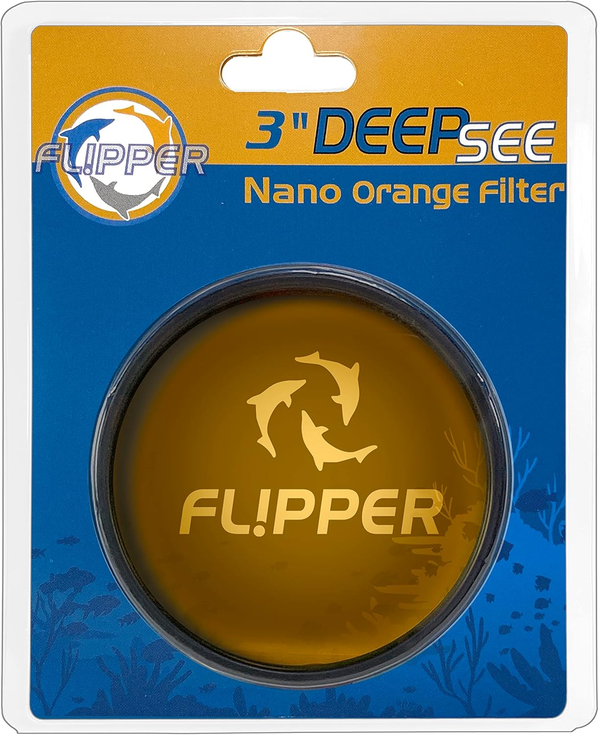 DeepSee Viewer Black - Orange Filter Aquarium Viewer Flipper Aquarium Products