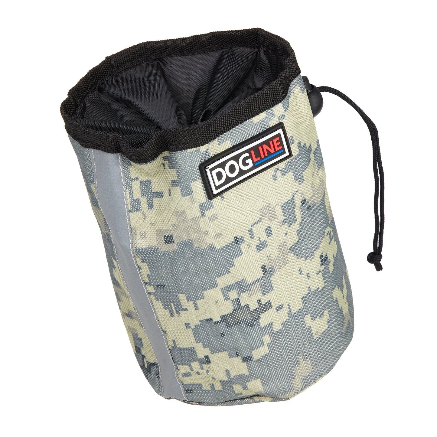 Beta Treat Pouch with Built-In Waste Bag Dispenser Urban Camo Training Gear Dogline