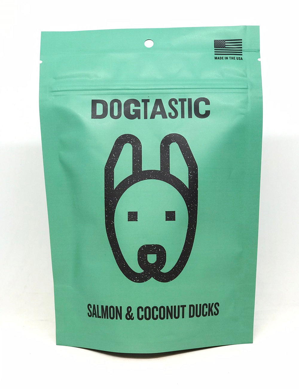 DOGTASTIC Salmon & Coconut Ducks Dog Treats T&T
