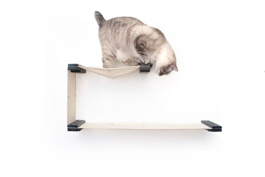 The Double Decker - Cat Hanging Bed Set Cat Hammock Catastrophic Creations