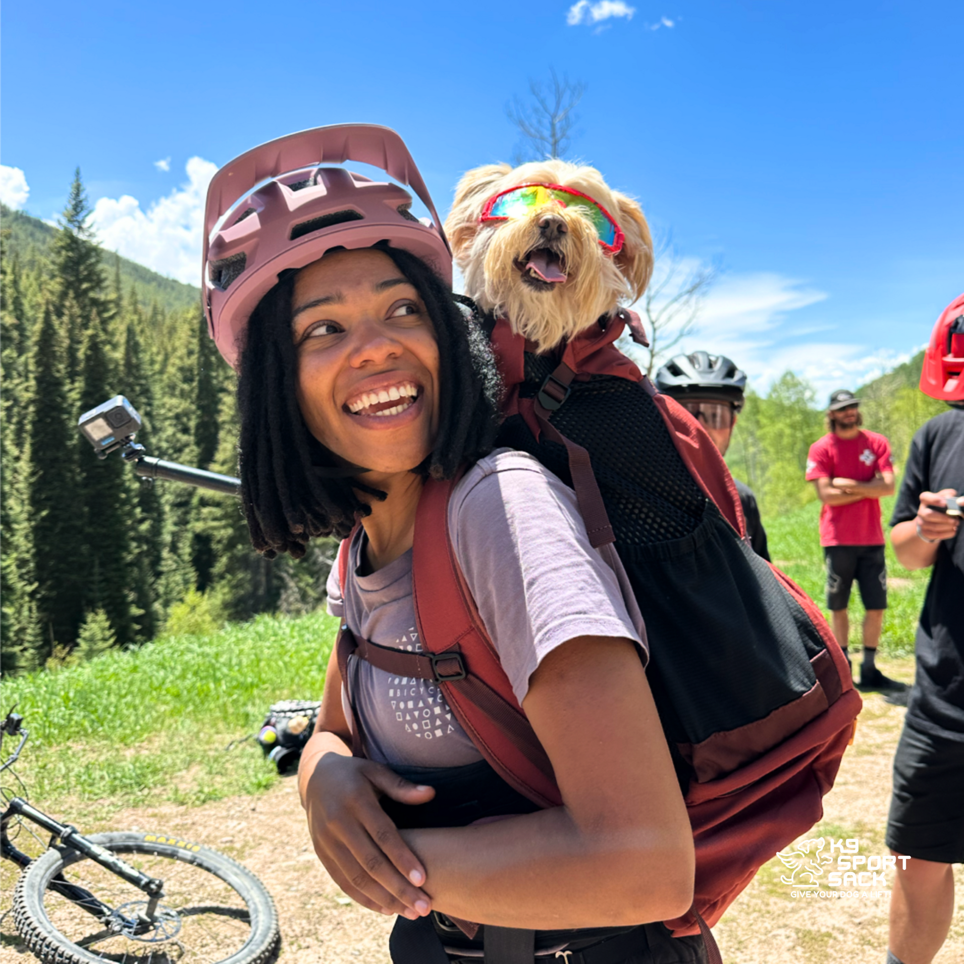 Knavigate | Advanced Dog Carrier with Internal Frame & Hip Belt Carriers K9 Sport Sack