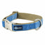 Dusty Blue Velvet Essential Dog Collar Dog Collar 2 Hounds Design