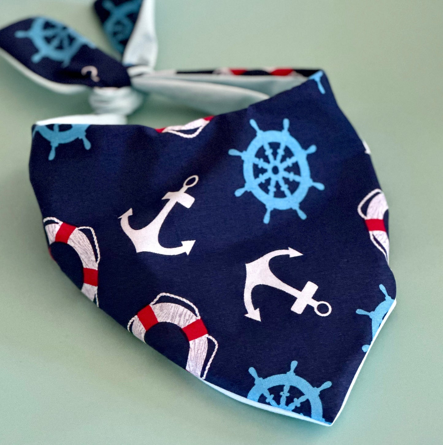 Nautical Dog Bandana New Arrivals Dog Bandana Happy Tails Outfitters