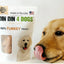 100% Turkey Dog Treats, 5 Ounce Bag, Single Ingredient, High Protein Treat Din Din 4 Dogs