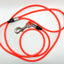 Biothane Rope Leash Neon Orange 6ft Dog Leash Chief’s Treats and Pet Supplies
