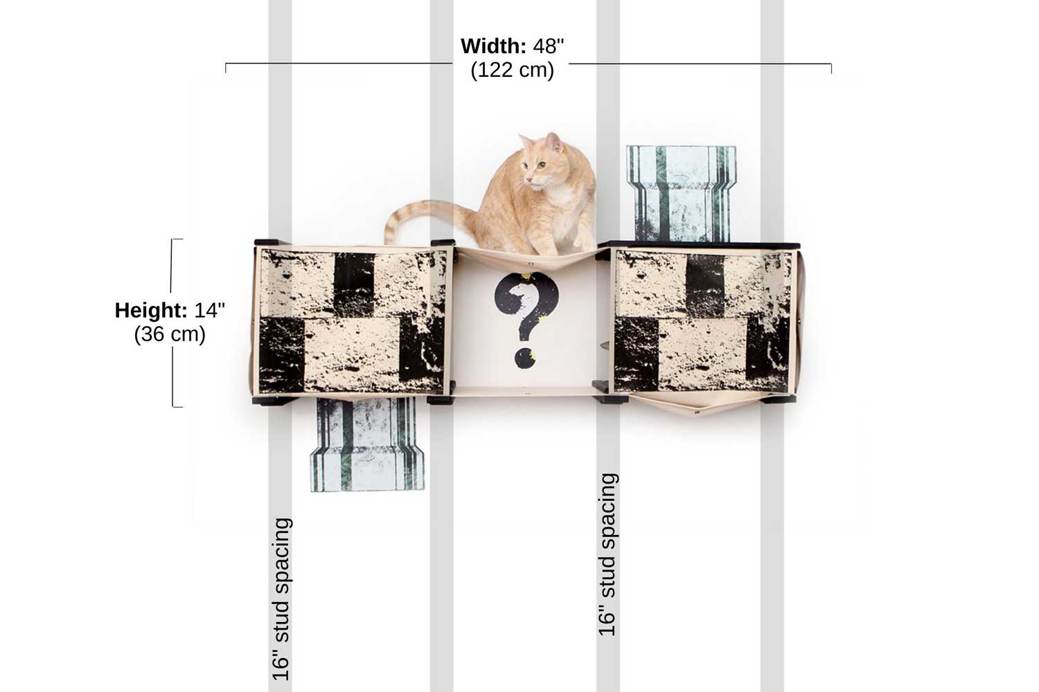 Super Mario Cat Tree Cat Condo Catastrophic Creations