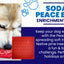 "Peace" Christmast Tree Dog Lick Mat | eMat Enrichment Lick Mat | SodaPup EMAT SodaPup/True Dogs, LLC