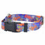 Love Graffiti Blue Dog Collar – EarthStyle 1 inch 2 Hounds Design