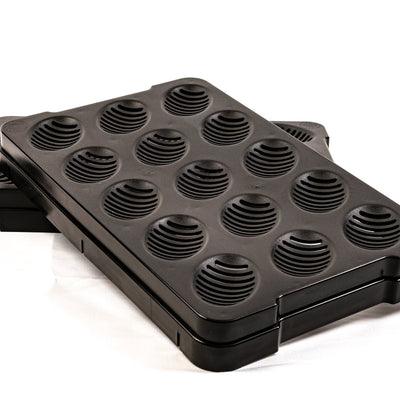 Large Easy Hatch Trays (15 slot tray) 2 Pack Incubation ReptiChip LLC