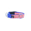 1″ Stars and Stripes Essential Martingale Dog Collar 2 Hounds Design