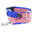 1″ Stars and Stripes Essential Martingale Dog Collar 2 Hounds Design