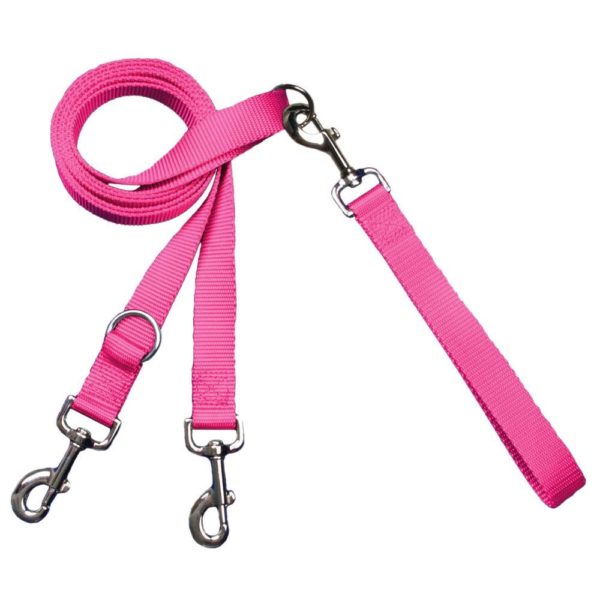 Euro Dog Leash Double Connection (Multiple Color Options) 2 Hounds Design