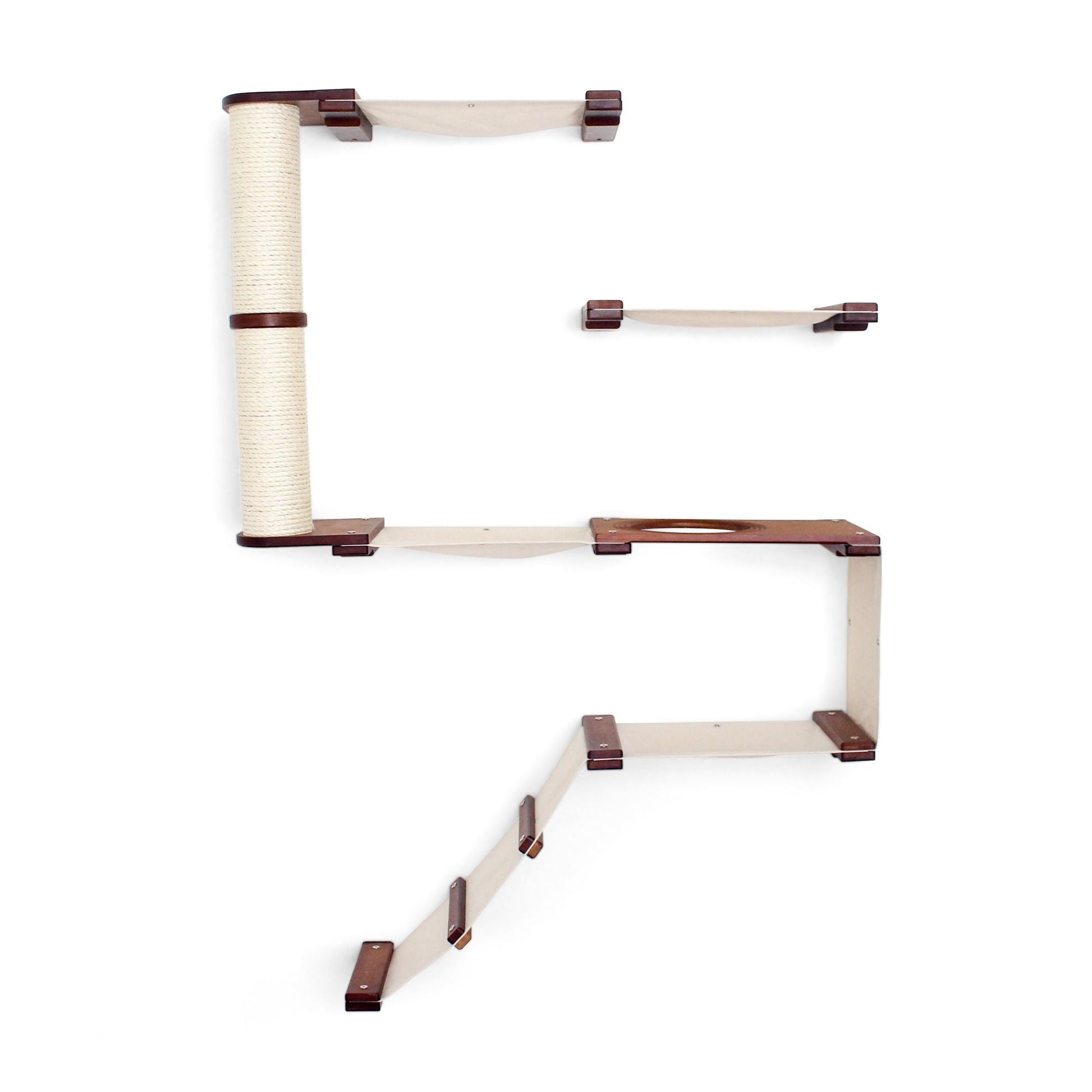 The Deluxe Cat Fort - Modern Cat Condo Cat Condo Catastrophic Creations