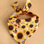 Sunflower Dog Bandana Dog Bandana Happy Tails Outfitters