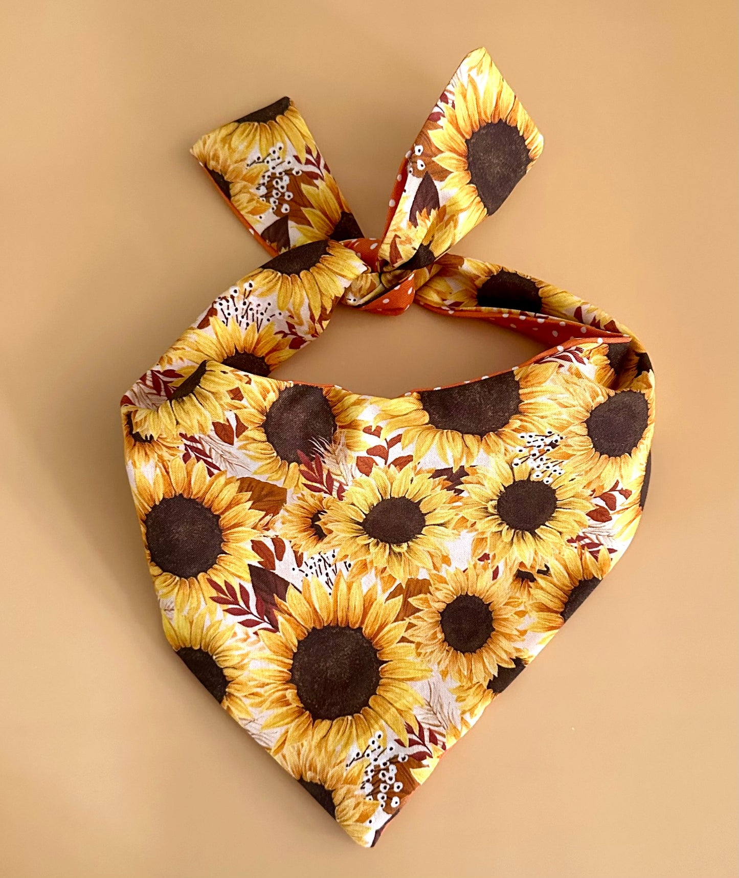 Sunflower Dog Bandana Dog Bandana Happy Tails Outfitters