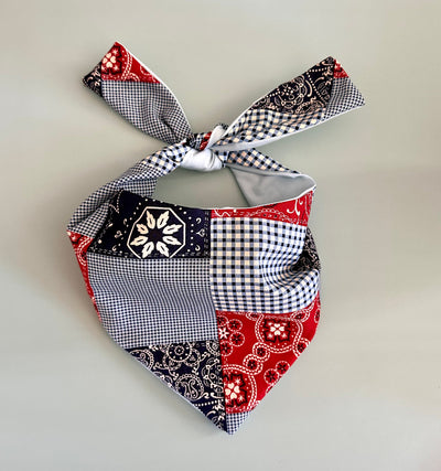 Patchwork Dog Bandana Dog Bandana Happy Tails Outfitters