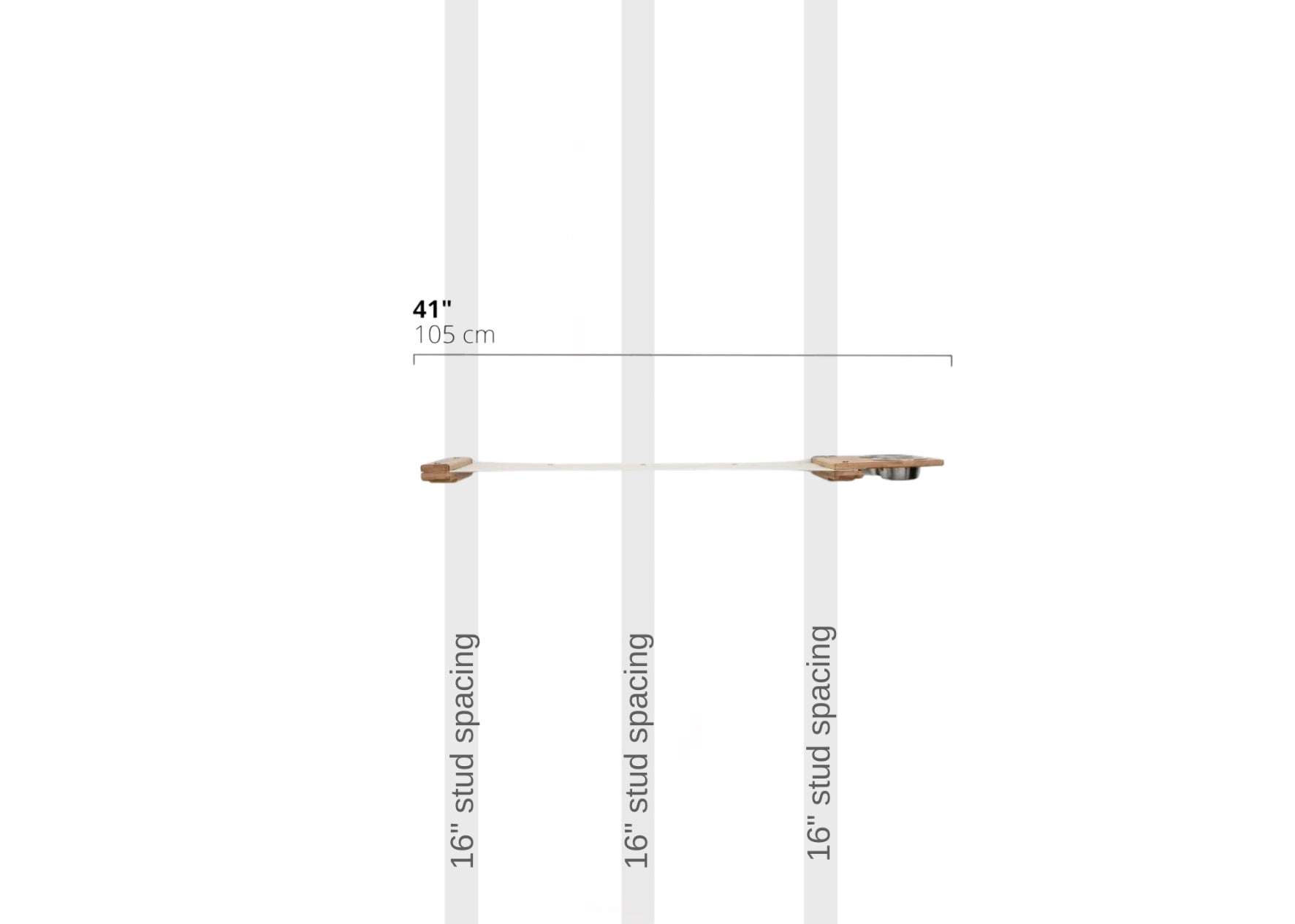 Dog Proof Cat Feeder - Wall-Mounted - Raised Cat Hammock Catastrophic Creations