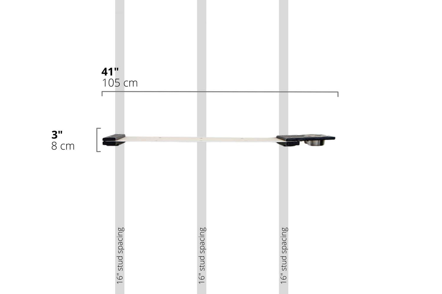 Dog Proof Cat Feeder - Wall-Mounted - Raised Cat Hammock Catastrophic Creations
