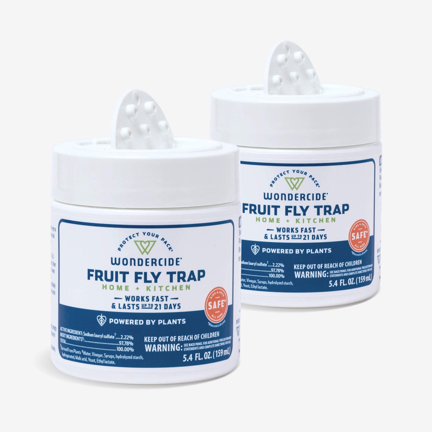 (2 Pack) Fruit Fly Trap for Home + Kitchen sale Wondercide