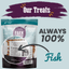 Fish Crumbles for Cats | All-Natural Fish Cat Treats Crumble Farm To Pet