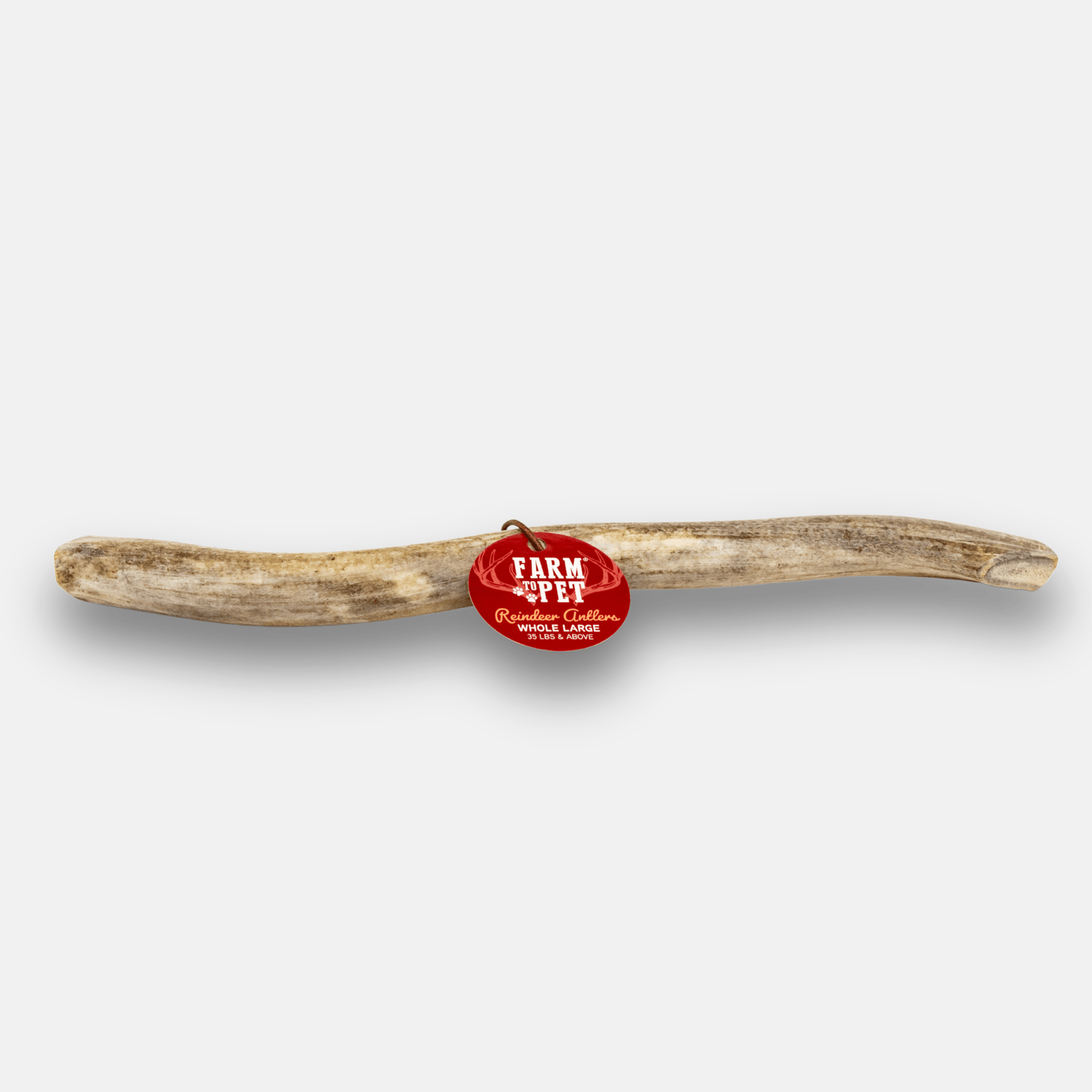 Reindeer Antler Dog Chews | Organic Chews for Dogs Whole Large (35+ LBS) Antler Dog Chew Farm To Pet