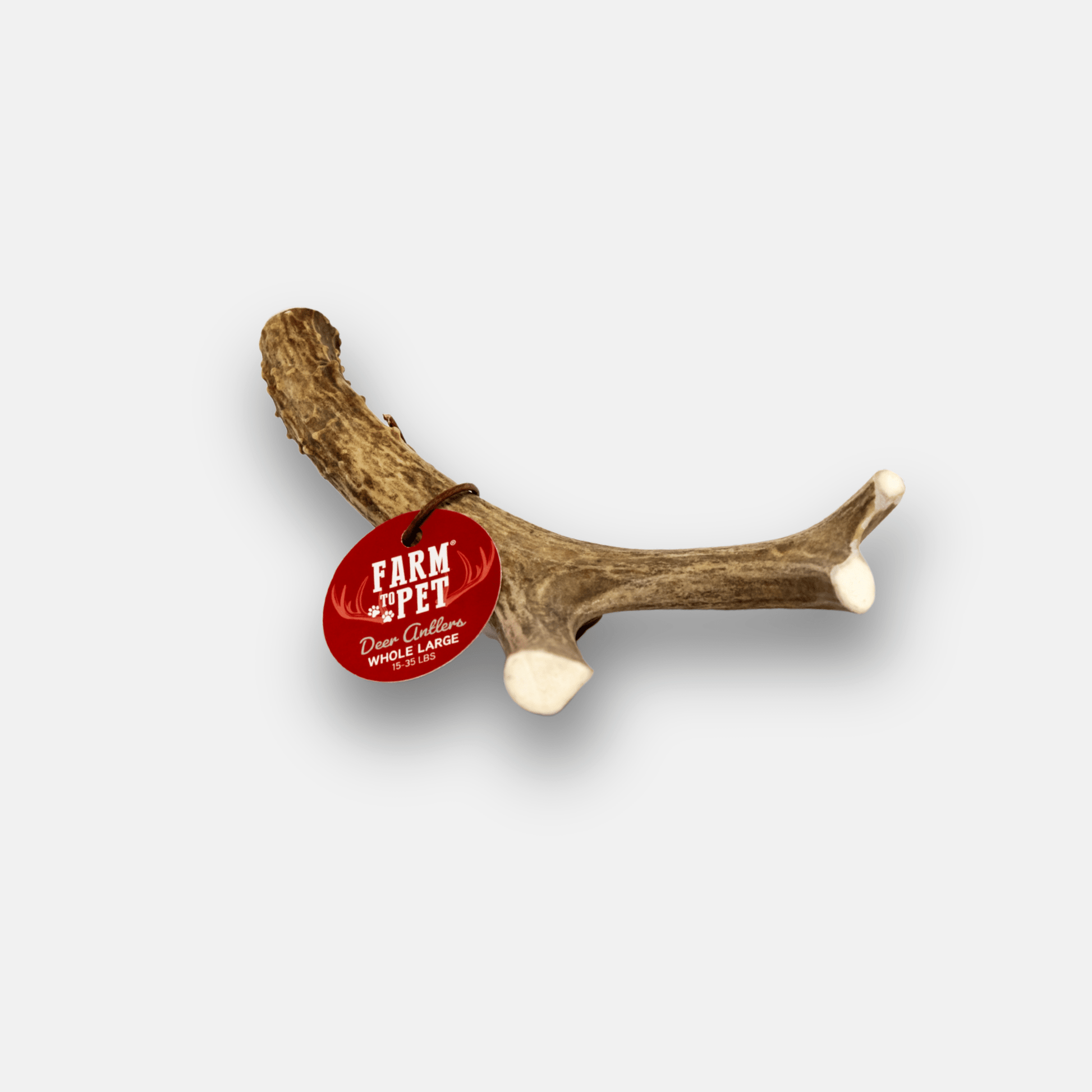 Deer Antler Dog Chews | Organic Chews for Dogs Large (35+ LBS) Antler Dog Chew Farm To Pet