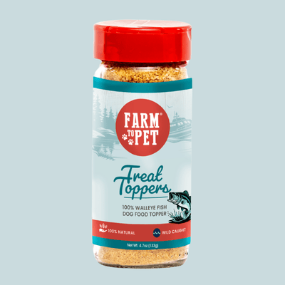 Treat Topper Fish Dog Food Topper | Low-Fat Meal Topper for Pets Topper Farm To Pet