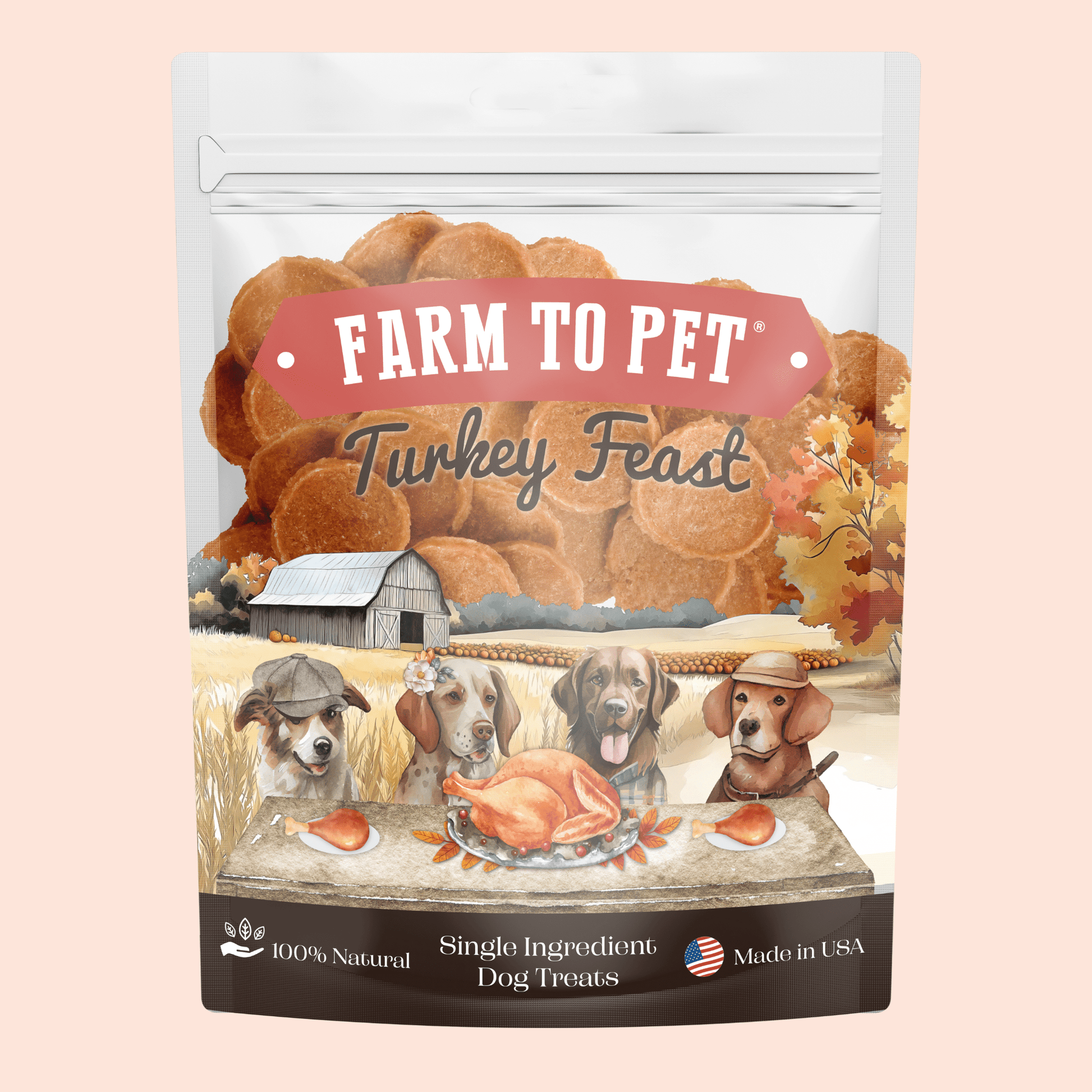 Turkey Feast Turkey Chips Chip Farm To Pet