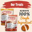 Turkey & Chicken Chip Dog Treat Duo | Single-Ingredient Poultry Treats for Dogs Chip Farm To Pet