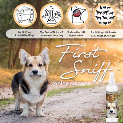 First Sniff Dog Cologne - Your First Sniff Stays on My Mind 16 oz Cologne The Blissful Dog